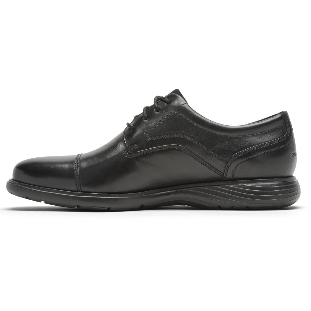 Oxfords Rockport Homem Pretas - Garett Cap Toe - 14938DZUP